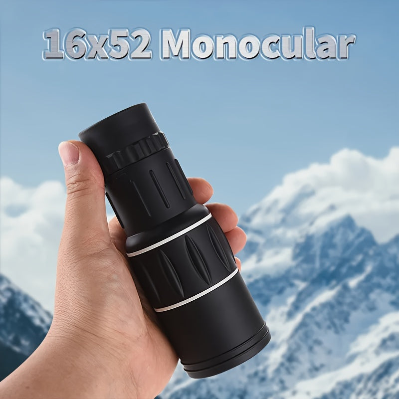 High Definition Monocular Telescope - Compact Portable Birding Travel Gear