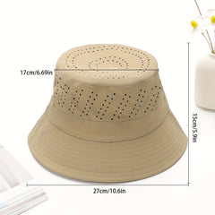 Men's Mesh Sun Hat Windproof Outdoor Mountaineering Fishing Cap