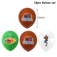 Football Themed Party Supplies for Bowl Celebrations