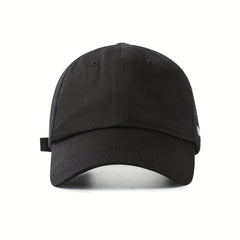 Solid Baseball Cap Unisex Cotton Dad Hats Adjustable Casual Sun Hats