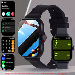 HD Touchscreen Smartwatch, Calling, Alerts, Music Playback