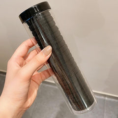 20pcs Seamless Elastic Head Rope in Can for Girls