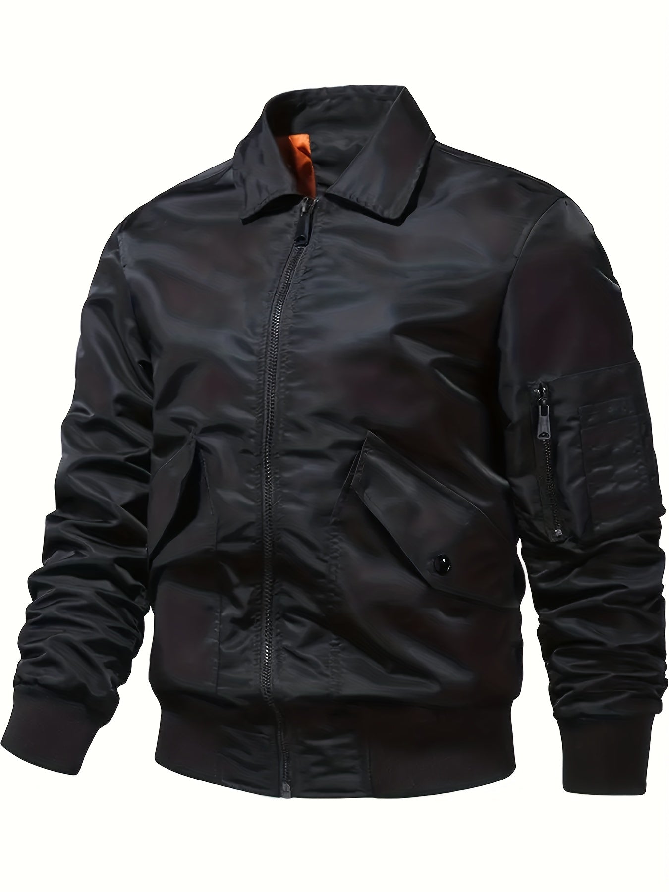 Men's Windproof Motorcycle Jacket for Spring and Autumn