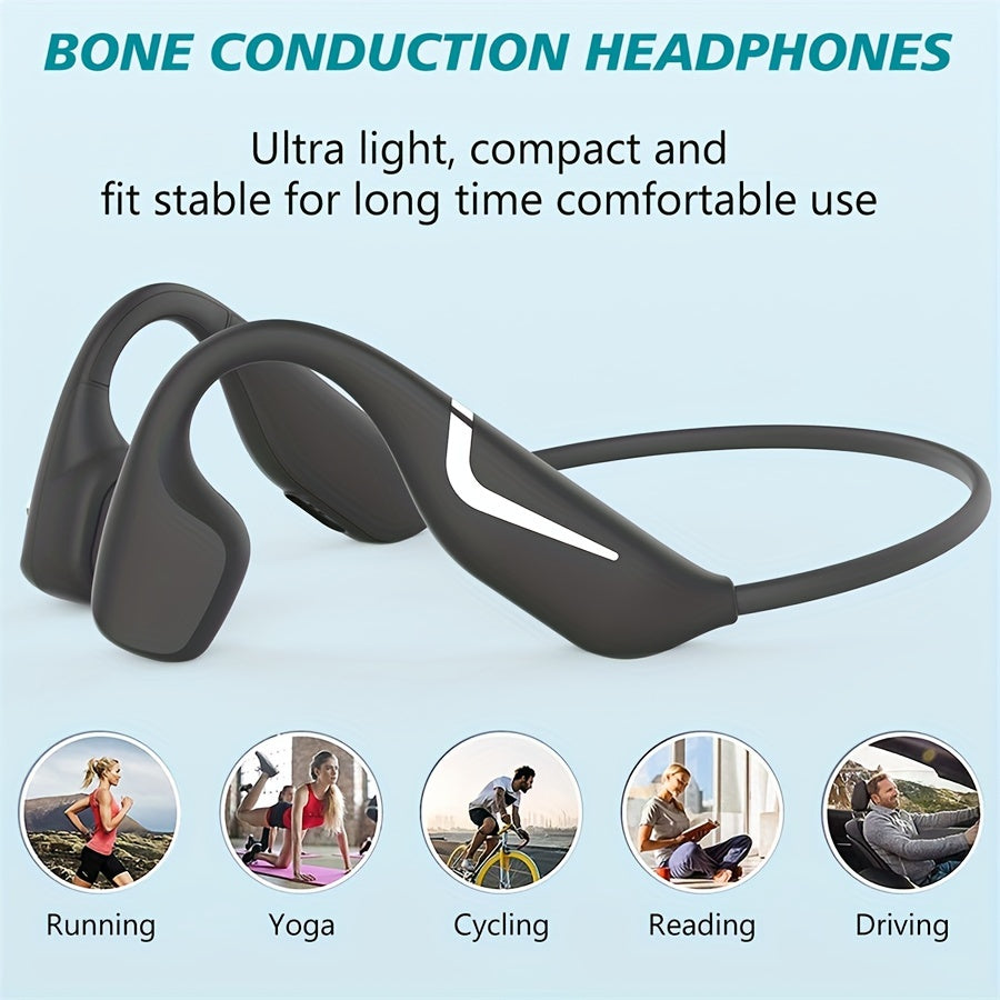 Waterproof Bone Conduction Headphones for Outdoor Sports