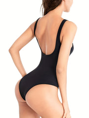 Sleeveless Thong Bodysuit Tummy Control Shaper Slimmer
