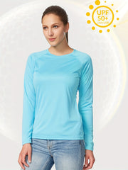 Women's Long Sleeve Shirts UPF50 Sun Protection Quick Dry