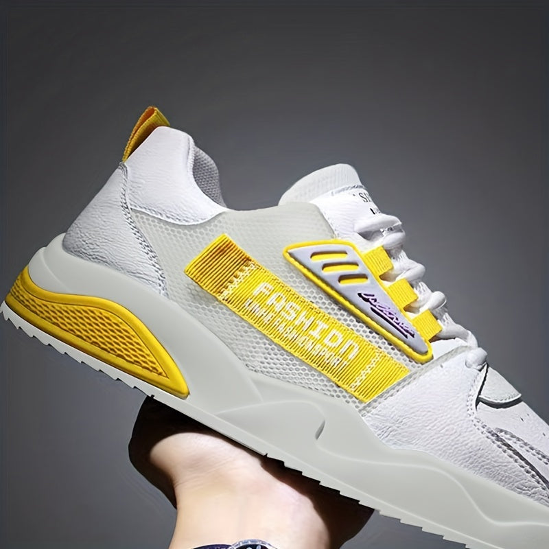 Men's Mesh Breathable Skate Shoes Non Slip Sneakers