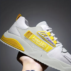 Men's Mesh Breathable Skate Shoes Non Slip Sneakers