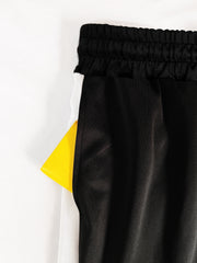 Contrast Drawstring Sweatpants Slim Fit Casual Joggers