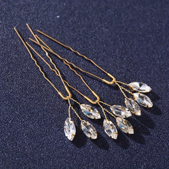 3pcs Cypsela Hairpin Bridal Head Jewelry U shaped Hairpin Wedding Head Accessori