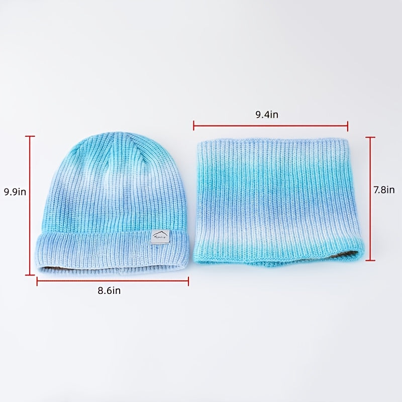 Winter Women Beanies Snood Set Girls Hats Soft Warm Hat Christmas For Her