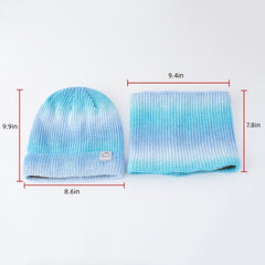 Winter Women Beanies Snood Set Girls Hats Soft Warm Hat Christmas For Her