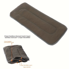 Reusable Baby Diaper Pad with Charcoal and Bamboo