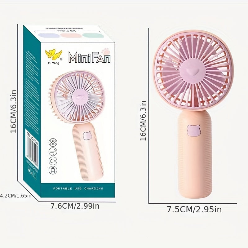 USB Rechargeable Portable Handheld Fan for Students
