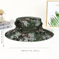Camouflage Sun Protection Hat for Outdoor Riding and Fishing