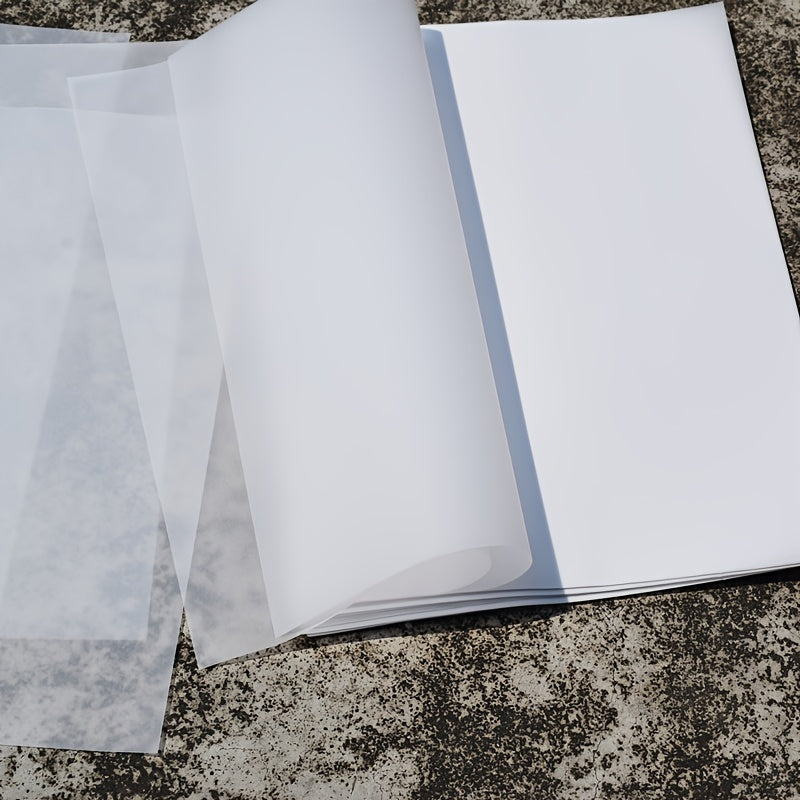 50pcs Sulfate Paper for Sketching, Drawing, Rubber Stamp Making - A5 A4 A3 Sizes