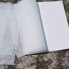 50pcs Sulfate Paper for Sketching, Drawing, Rubber Stamp Making - A5 A4 A3 Sizes