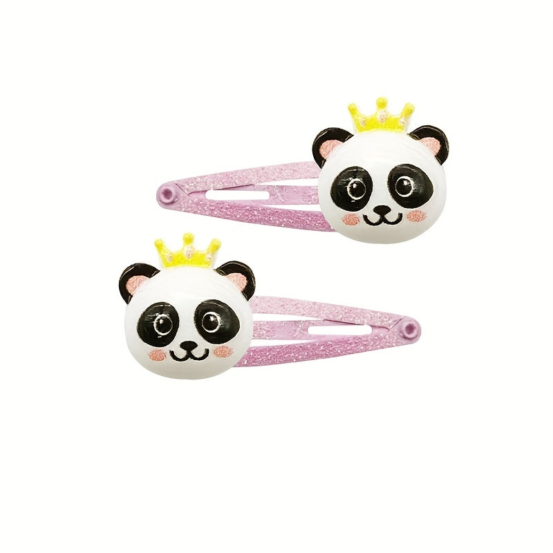 9pcs Panda Charm Jewelry Set for Little Girls