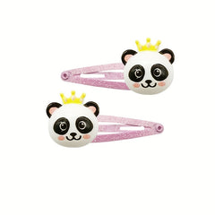 9pcs Panda Charm Jewelry Set for Little Girls