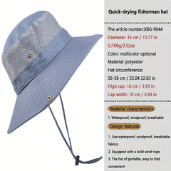 Man's Summer Fishing Hat Sun Protection Fisherman Cap