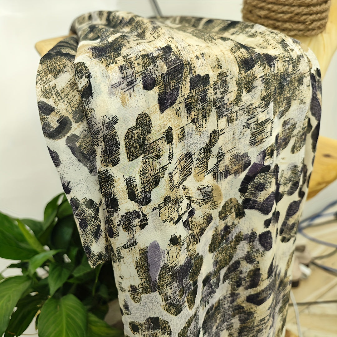 1yd Comfortable & Breathable Chiffon Fabric for DIY Clothing Pants Dress
