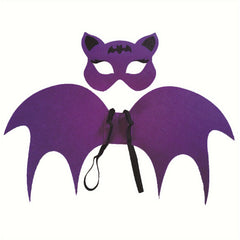 2pcs Bat Wing Mask Set for Christmas Halloween Cosplay