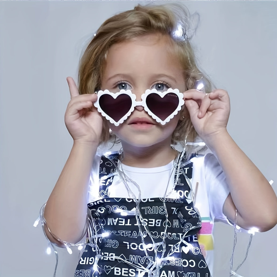 Heart Shaped Sunglasses for Kids - High Fashion Statement