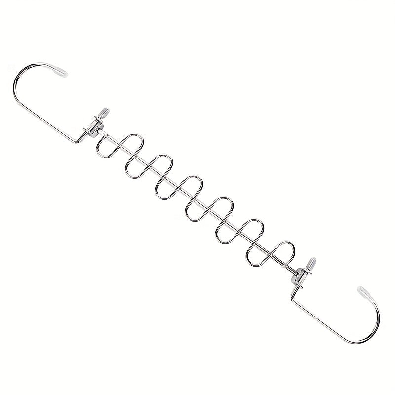 Metal Space Saving Hangers 12 Slots Stainless Steel Closet Organizer