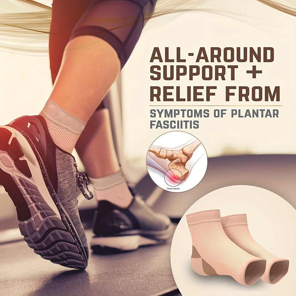 Ankle Compression Sleeve Plantar Fasciitis Socks Men Women Support