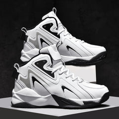 Men's Plush Lined Basketball Shoes Non Slip Sneakers