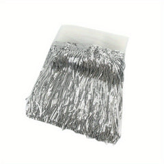 Leaf Sequin Tassels Fringe Trim 5yd DIY Sewing Costume Curtain Decoration