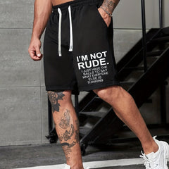 Men's Comfy Casual Drawstring Shorts