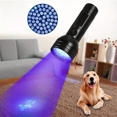 UV Flashlight Ultraviolet Lamp 51 LED Pet Urine Detector
