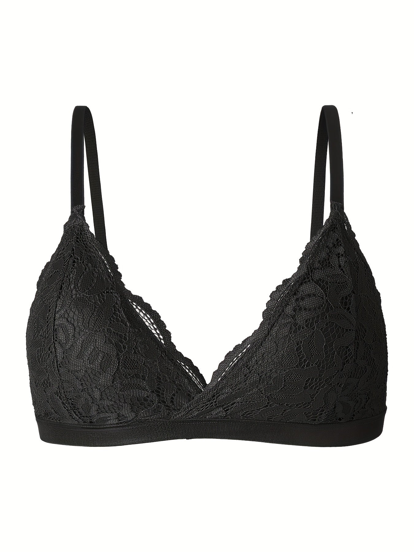Lace Wireless Bra Padded Comfy & Breathable Women's Lingerie