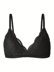 Lace Wireless Bra Padded Comfy & Breathable Women's Lingerie