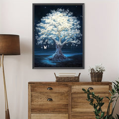 Tree Landscape Canvas Poster Print Home Wall Art Decoration