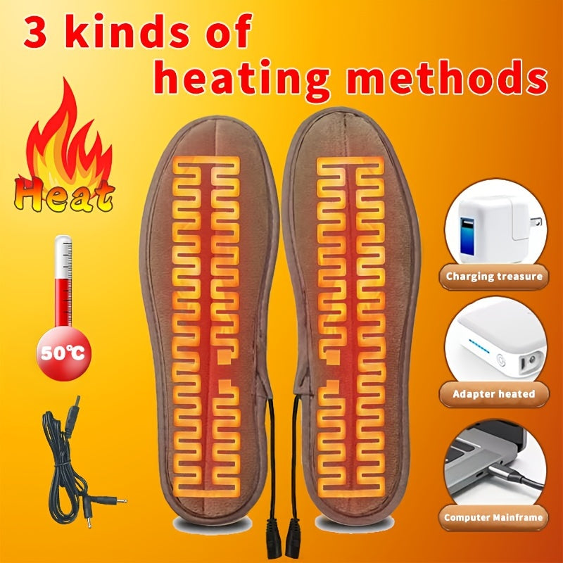 USB Heating Insoles - Washable, Warm Feet Artifact