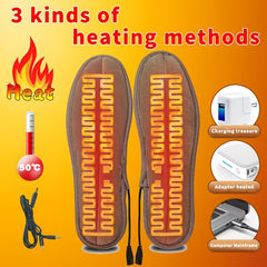 USB Heating Insoles - Washable, Warm Feet Artifact