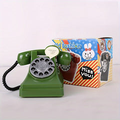 Pink Piggy Bank Telephone for Photography Props or Room Decor