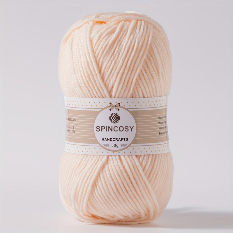 Soft Acrylic Yarn for Knitting & Crocheting, 140 Yards