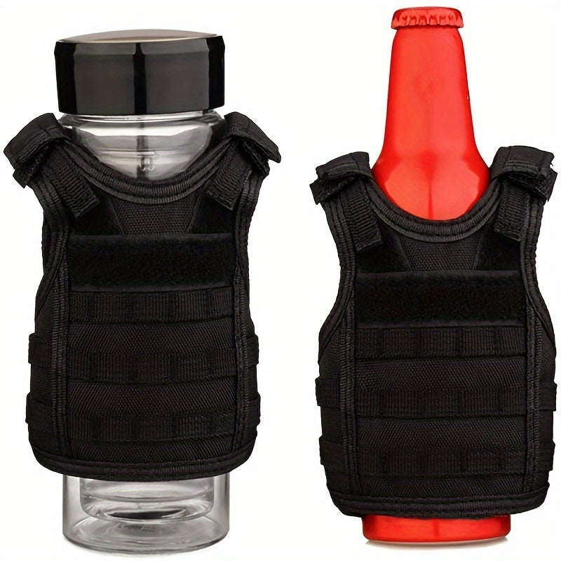 Creative Vest Shaped Cup Cover Protective Sleeve for Beverage Beer Cup