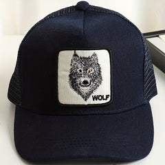 Unisex Sunshade Breathable Casual Baseball Cap With Animal Pattern