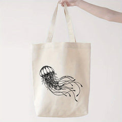 Icebanner Jellyfish Canvas Tote Bag - Ideal Gift for Any Occasion