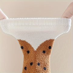 Warm Non-slip Baby Girl Winter Socks