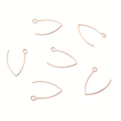 10 Pcs Stainless Steel Earring Hooks for Earrings Making