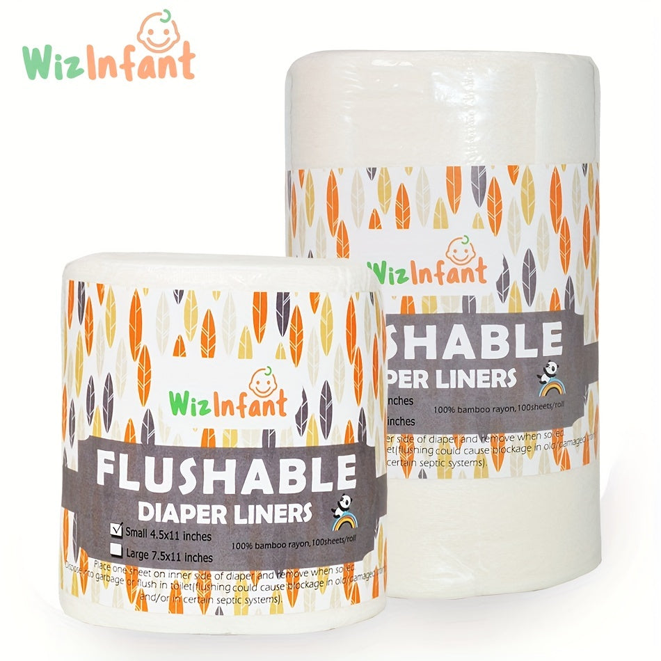 Biodegradable & Flushable Nappy Liners by WizInfant