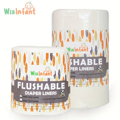 Biodegradable & Flushable Nappy Liners by WizInfant