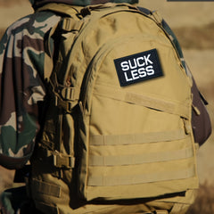 Suckless Embroidered Morale Patches w/ Hook and Loop for Gear