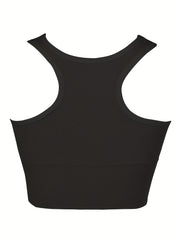 Seamless Wireless Sports Bra Push Up Running Workout Bra