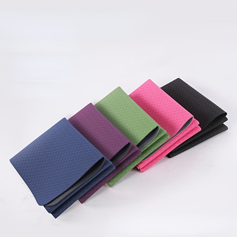 Non Slip Foldable Yoga Mat Lightweight Portable Durable